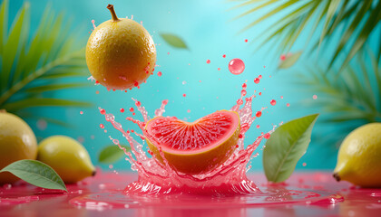 : Watermelon Explosion – High-Speed Splash Photography 4K