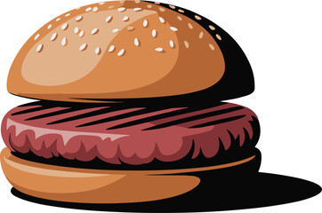 Abstract geometric composition with vibrant color palette and clean typography