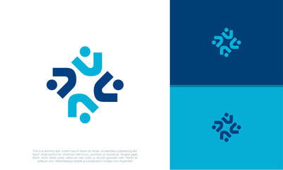 Human Resources Consulting Company, Global Community Logo	
