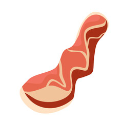 Long Strip Steak Illustration