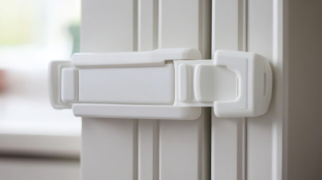 Durable Child Safety Lock for Kitchen Cabinet and Drawer Protection