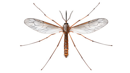 dragonfly isolated on white background