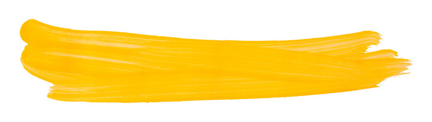 Abstract yellow watercolor background. Hand drawn artistic style. Isolated on transparent background.