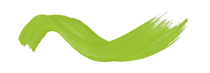 green watercolor background. Artistic hand paint. Isolated on transparent background.