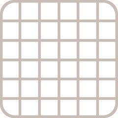 Wire Mesh Grid Wall Decoration