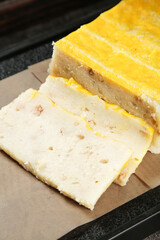 Traditional Macheng Hot Pot Cake Specialty from Hubei China - Handmade Layered Dessert with Meat Ingredients