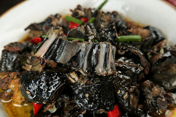 Blackened Chicken with Mushrooms and Peppers Restaurant Style Dish