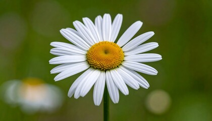 Obraz premium Close-up of a white daisy