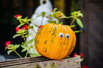 Autumn Pumpkin Patch at Ueno Farm, Hokkaido, Japan – Fall Harvest Landscape