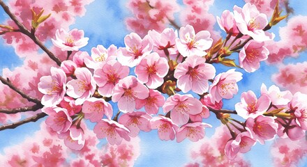 Spring cherry blossoms