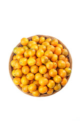 Fresh Kumquats in Wicker Basket - Sweet Small Citrus Fruits with Smooth Skin from Guangxi China
