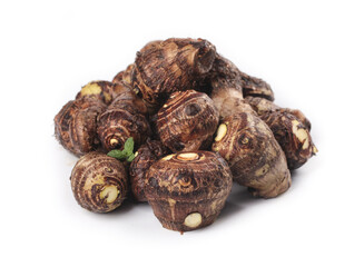 Fresh Hairy Taro Roots from Shandong China - Traditional Asian Vegetable Ingredient