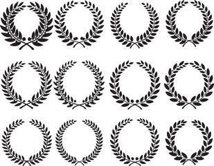 Abstract geometric shapes and lines with vibrant color accents