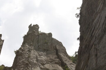 rock in the mountains