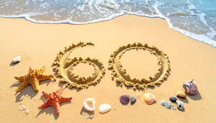 Sixty Years Young Beach Birthday Celebration