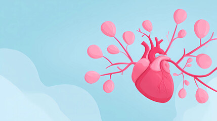 Horizontal Medical Banner Hypertension Awareness