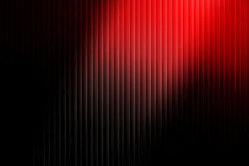 Vibrant abstract background featuring a vertical ribbed pattern illuminated by intense red light, creating a dramatic and energetic mood for impactful design