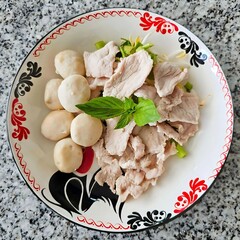 Boiled Pork Platter, Tender and Full of Flavor