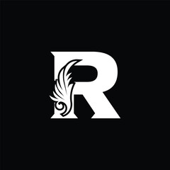 R monogram template, R branding kit, R fashion logo, R monogram art, R identity logo, R luxury monogram, R heritage logo, R custom lettering, R brush script R, R serif font,