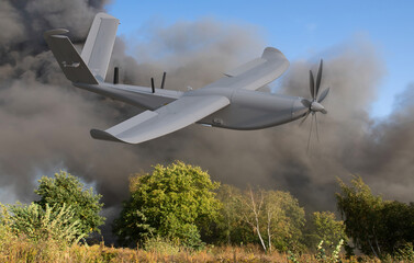 Long-range strike drones for attacking targets deep behind enemy lines
