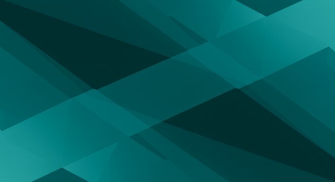 Abstract teal geometric background