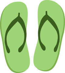 Pair of Beach Flip-Flops