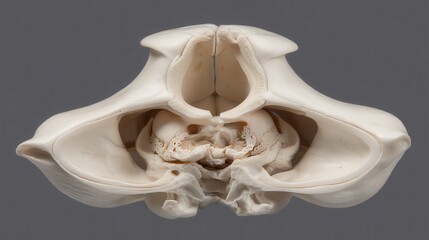 Fototapeta premium Anatomical Model of Human Vertebra Structure and Spinal Anatomy