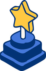 flat isometric vector illustration of business hiring office