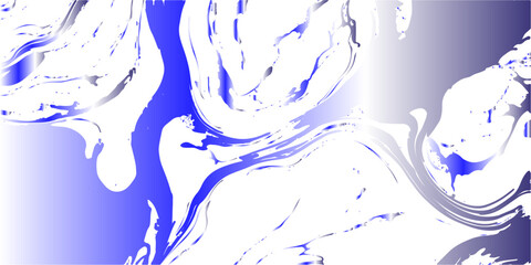 Abstract blue water splash motion with an illustration of a liquid design