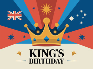 King’s Birthday Celebration Royal Holiday Australia United Kingdom