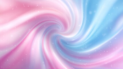 Swirling shades of pink and blue create a mesmerizing and ethereal vortex effect