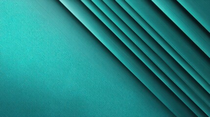 Obraz premium Teal fabric shows slanted stripes
