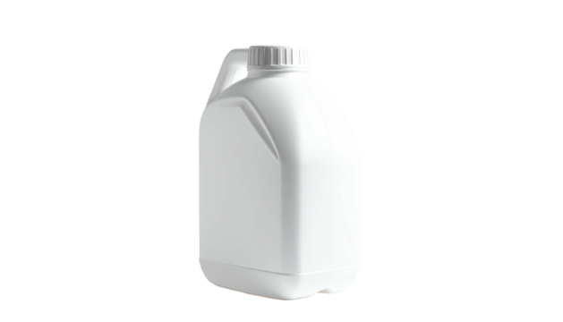 White plastic jug with handle (3)