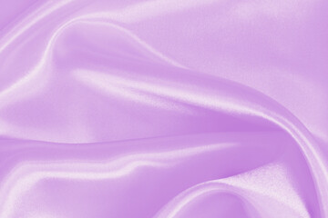 Purple pastel fabric texture background, detail of silk or linen pattern.