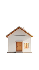 Simple, light-colored house graphic