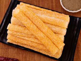 Handmade Dried Beef Tendon Strips from Henan China Traditional Asian Food Ingredient