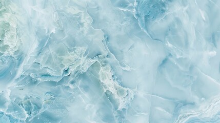 Obraz premium Soft Blue Marble Background Images, presenting soft light blue marble textures with natural and smooth patterns and delicate texture. Suitable for brand VI design, product display backgrounds, interio
