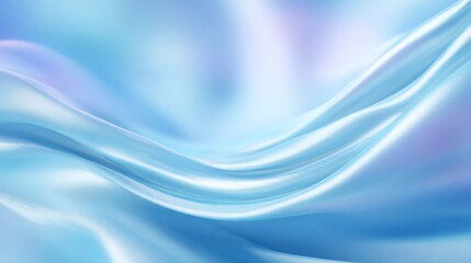 Abstract wavy texture with soft, flowing lines in cool blues and gentle lavender hues