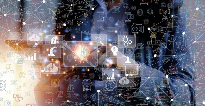 abstract seo and technology - Powered by Adobe