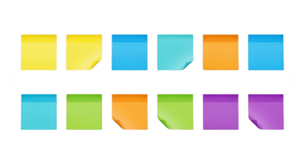Colorful Sticky Notes Collection