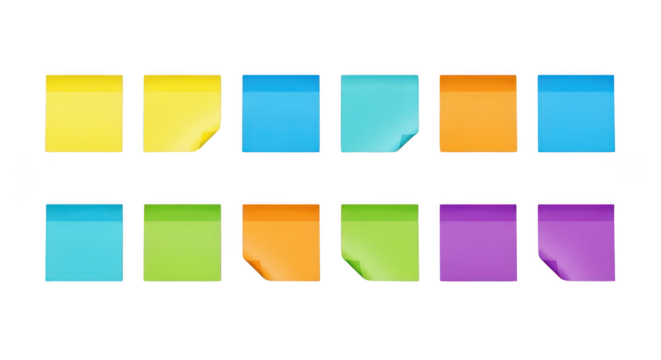 Colorful Sticky Notes Collection