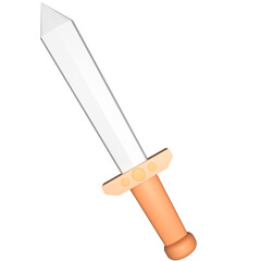 Sword 3D Icon Illustrations