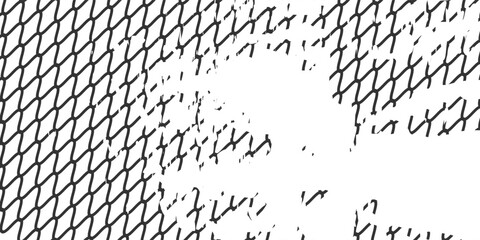 nets Grunge pattern for sportswear or soccer goal, volleyball net, basketball hoop, hockey, athletics. Sports graffiti style