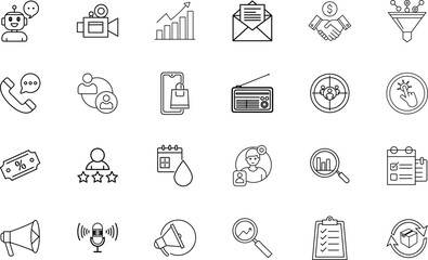 Marketing business icon