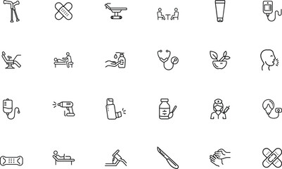 Treatment healthcare icon