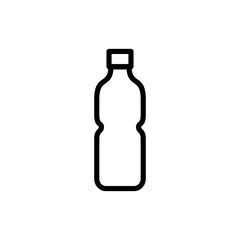 Bottle icon symbol for apps and websites. bottle sign and symbol