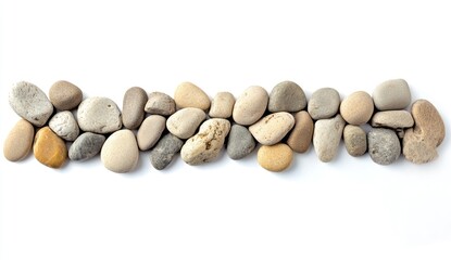 Smooth Decorative Stones for Home and Garden Landscaping Design