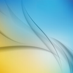Abstract blurred gradient mesh background design.
