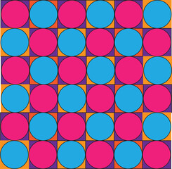 seamless pattern with circles