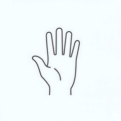 hand vector illustration